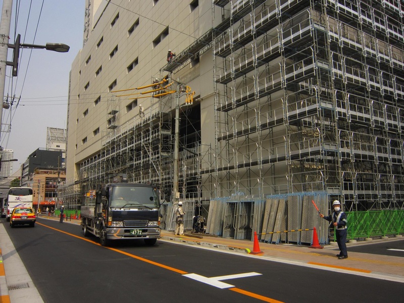 郊区日本三年建筑工